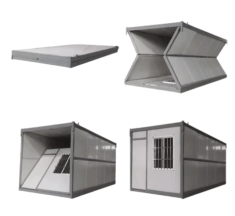 Contenedores móviles modulares plegables