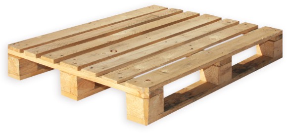 Tarima estándar de madera